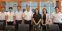 中大代表與江蘇理工學院訪問團成員會晤